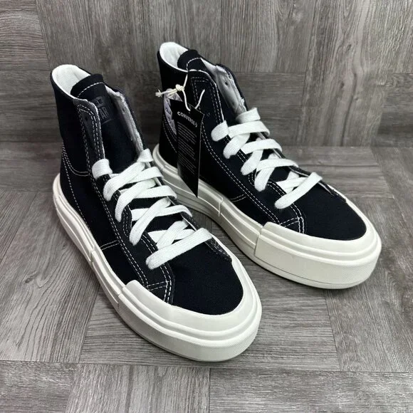 Converse Black and White High-Top Sneakers - Picture 2 of 13